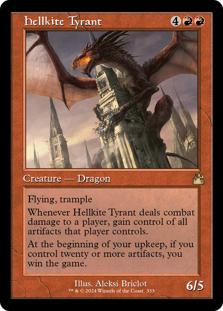 Hellkite Tyrant (Retro Frame) [Ravnica Remastered] | Play N Trade Winnipeg
