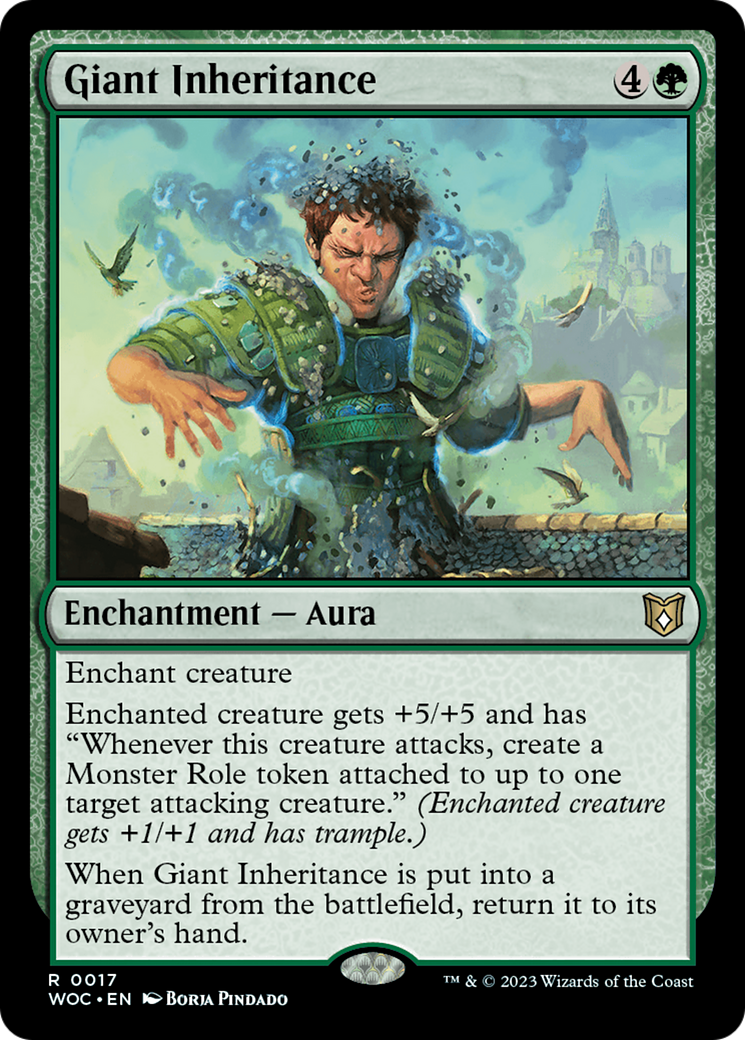 Giant Inheritance [Wilds of Eldraine Commander] | Play N Trade Winnipeg