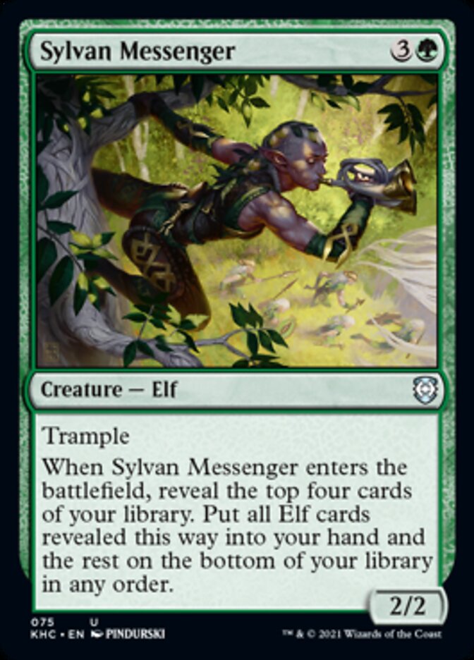 Sylvan Messenger [Kaldheim Commander] | Play N Trade Winnipeg