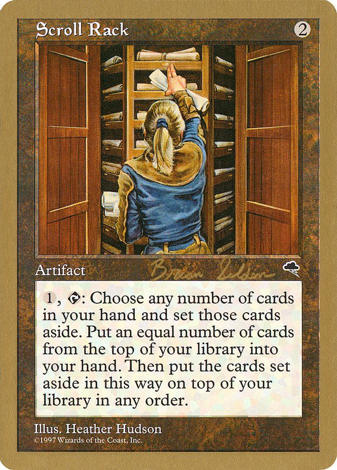 Scroll Rack (Brian Selden) [World Championship Decks 1998] | Play N Trade Winnipeg