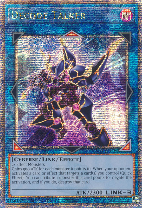 Decode Talker [TN23-EN009] Quarter Century Secret Rare | Play N Trade Winnipeg