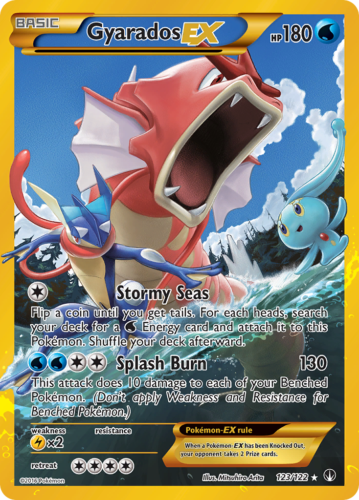 Gyarados EX (123/122) [XY: BREAKpoint] | Play N Trade Winnipeg