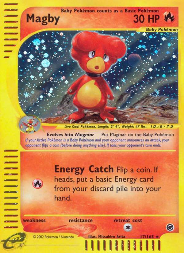 Magby (17/165) [Expedition: Base Set] | Play N Trade Winnipeg