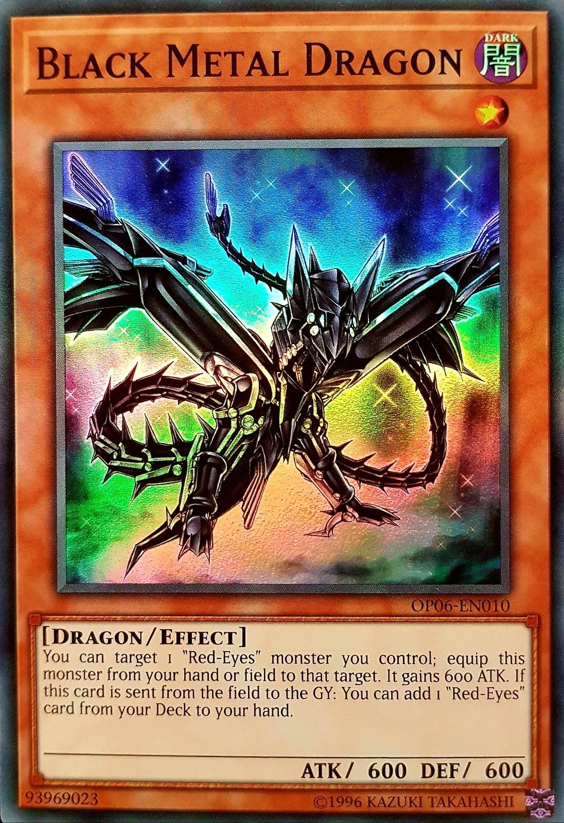 Black Metal Dragon [OP06-EN010] Super Rare | Play N Trade Winnipeg