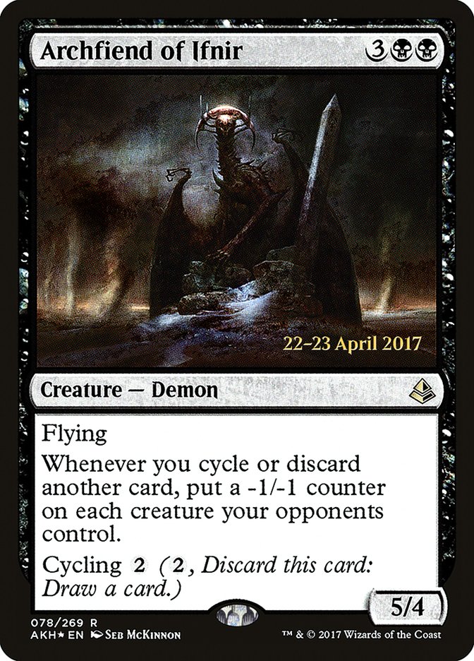 Archfiend of Ifnir  [Amonkhet Prerelease Promos] | Play N Trade Winnipeg