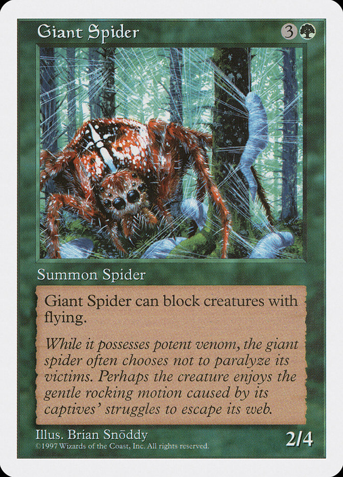 Giant Spider [Fifth Edition] | Play N Trade Winnipeg