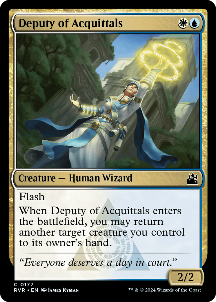 Deputy of Acquittals [Ravnica Remastered] | Play N Trade Winnipeg