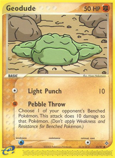 Geodude (55/97) [EX: Dragon] | Play N Trade Winnipeg