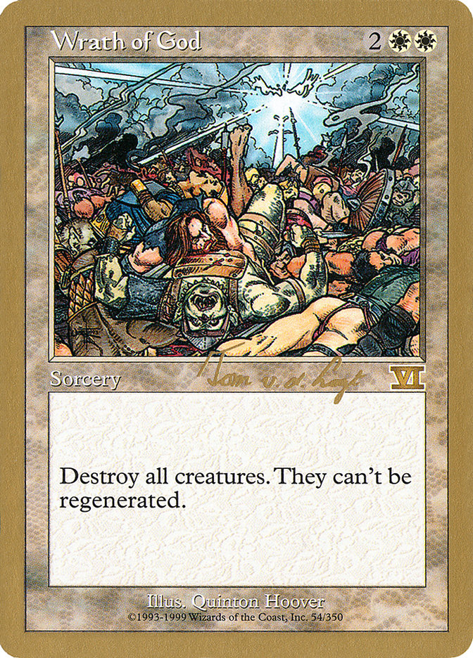 Wrath of God (Tom van de Logt) [World Championship Decks 2000] | Play N Trade Winnipeg