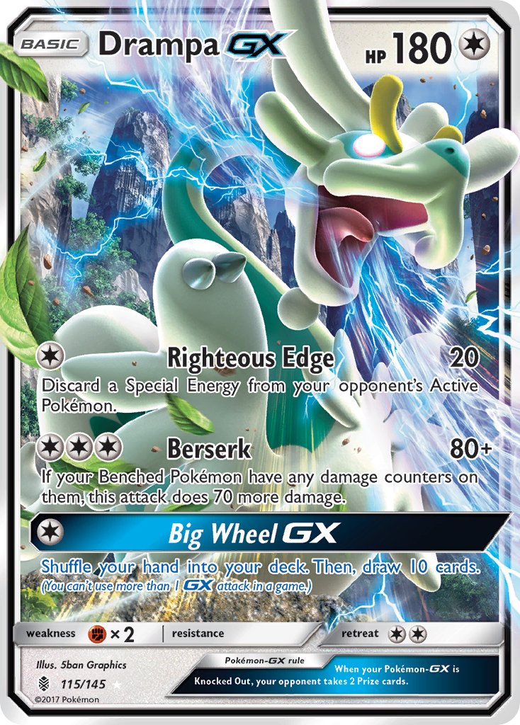 Drampa GX (115/145) [Sun & Moon: Guardians Rising] | Play N Trade Winnipeg