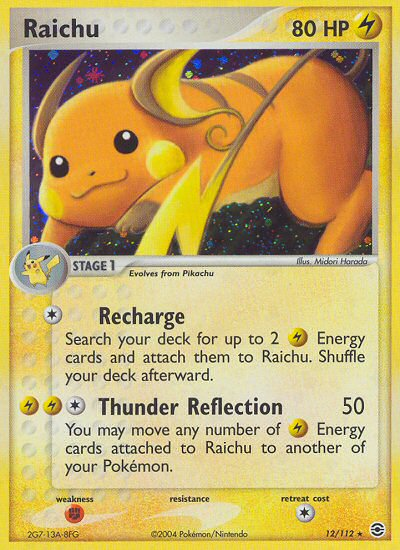 Raichu (12/112) [EX: FireRed & LeafGreen] | Play N Trade Winnipeg