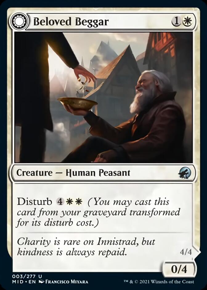 Beloved Beggar // Generous Soul [Innistrad: Midnight Hunt] | Play N Trade Winnipeg