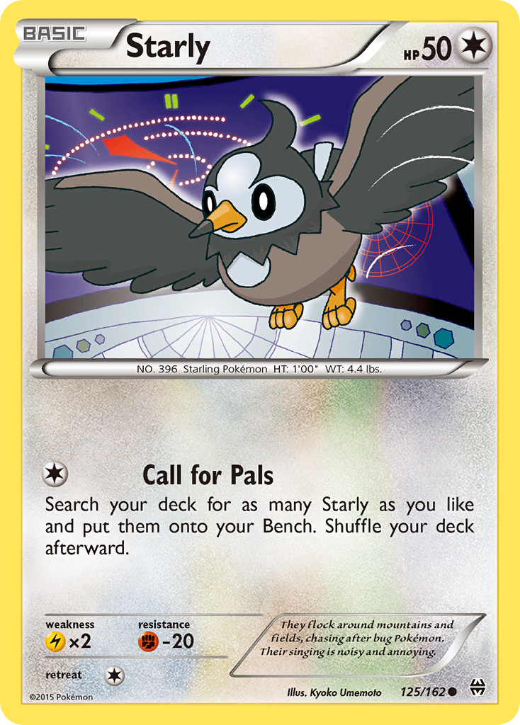 Starly (125/162) [XY: BREAKthrough] | Play N Trade Winnipeg