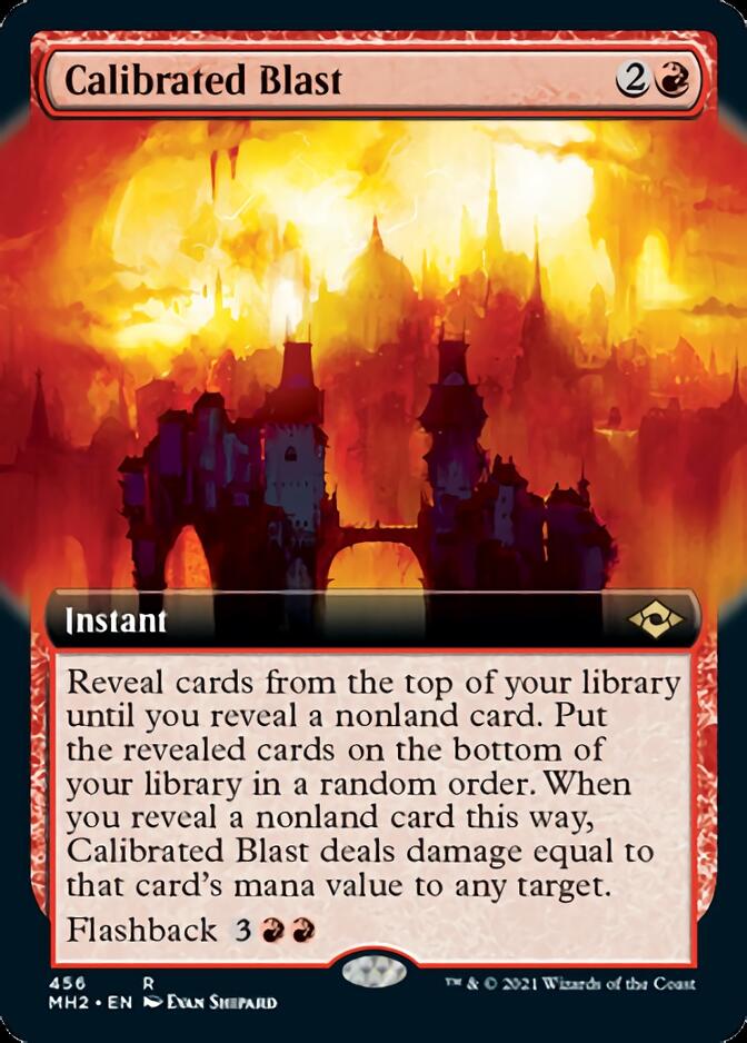 Calibrated Blast (Extended Art) [Modern Horizons 2] | Play N Trade Winnipeg