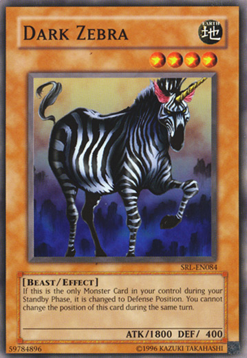 Dark Zebra [SRL-084] Common | Play N Trade Winnipeg