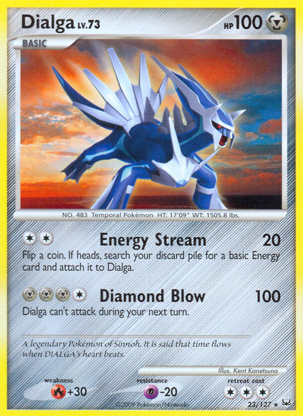 Dialga (23/127) [Platinum: Base Set] | Play N Trade Winnipeg