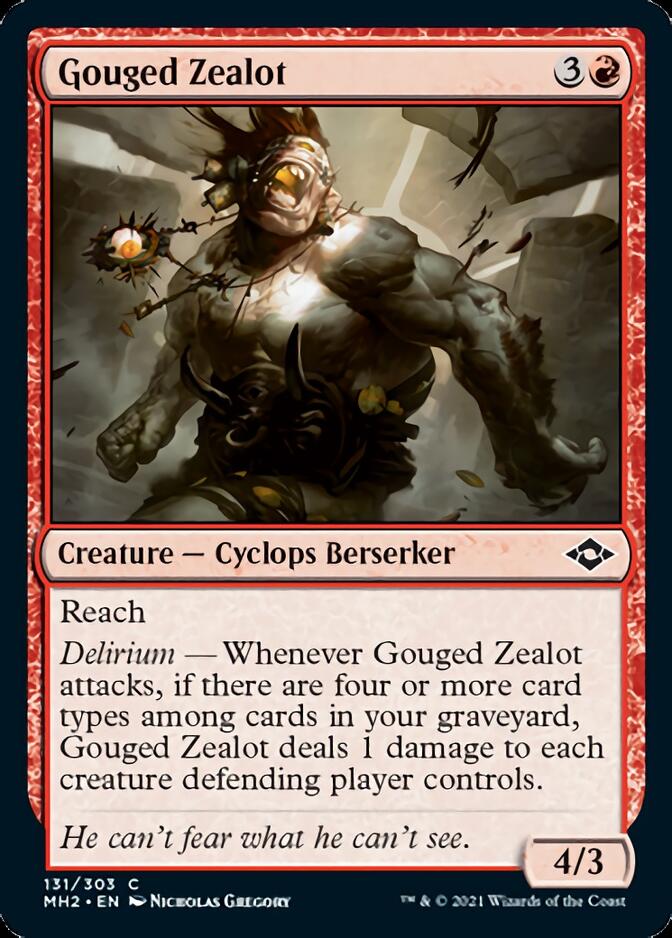 Gouged Zealot [Modern Horizons 2] | Play N Trade Winnipeg