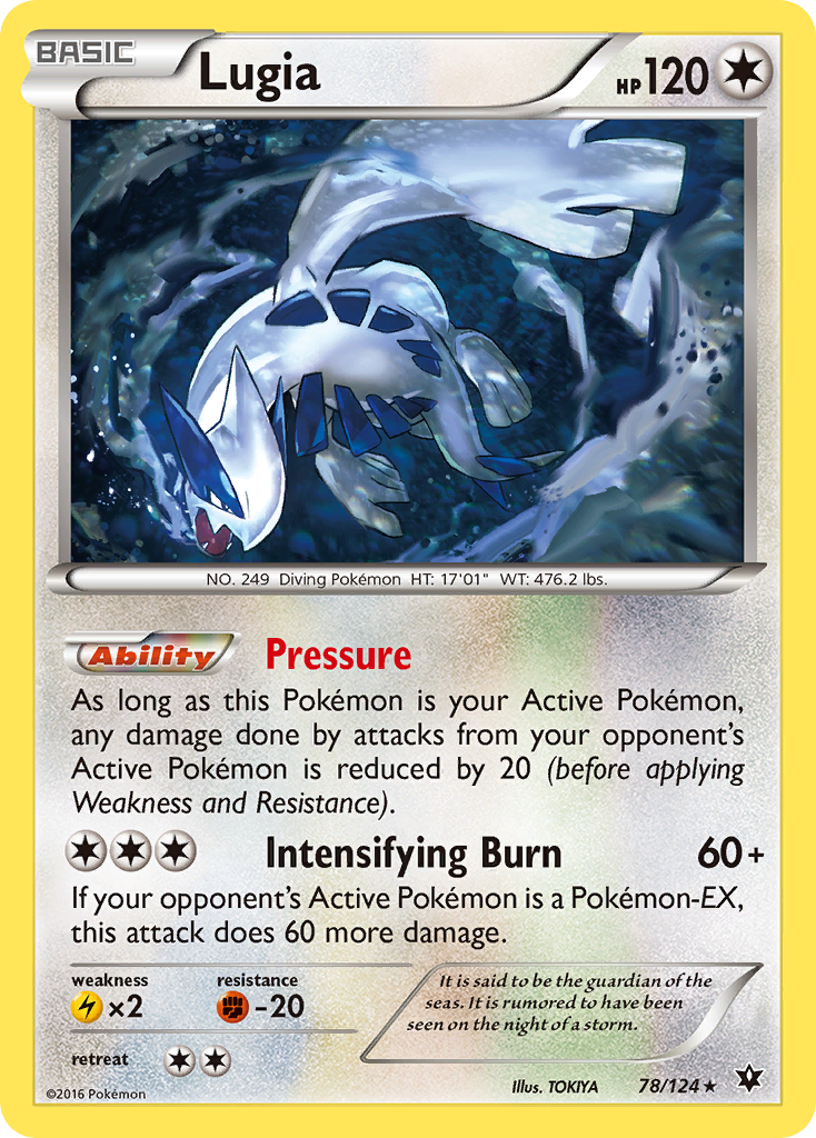 Lugia (78/124) [XY: Fates Collide] | Play N Trade Winnipeg