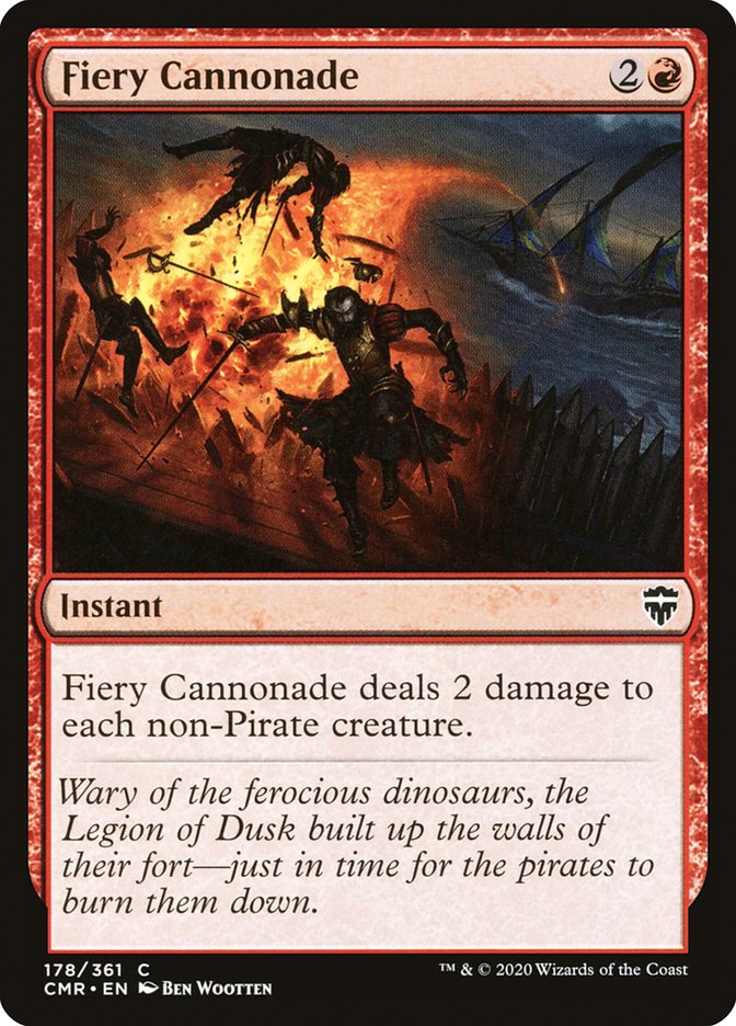 Fiery Cannonade [Commander Legends] | Play N Trade Winnipeg