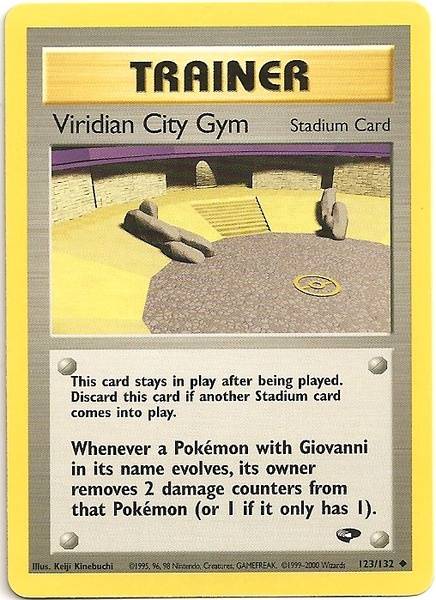 Viridian City Gym (123/132) [Gym Challenge Unlimited] | Play N Trade Winnipeg