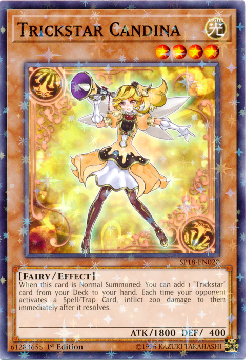 Trickstar Candina [SP18-EN020] Starfoil Rare | Play N Trade Winnipeg