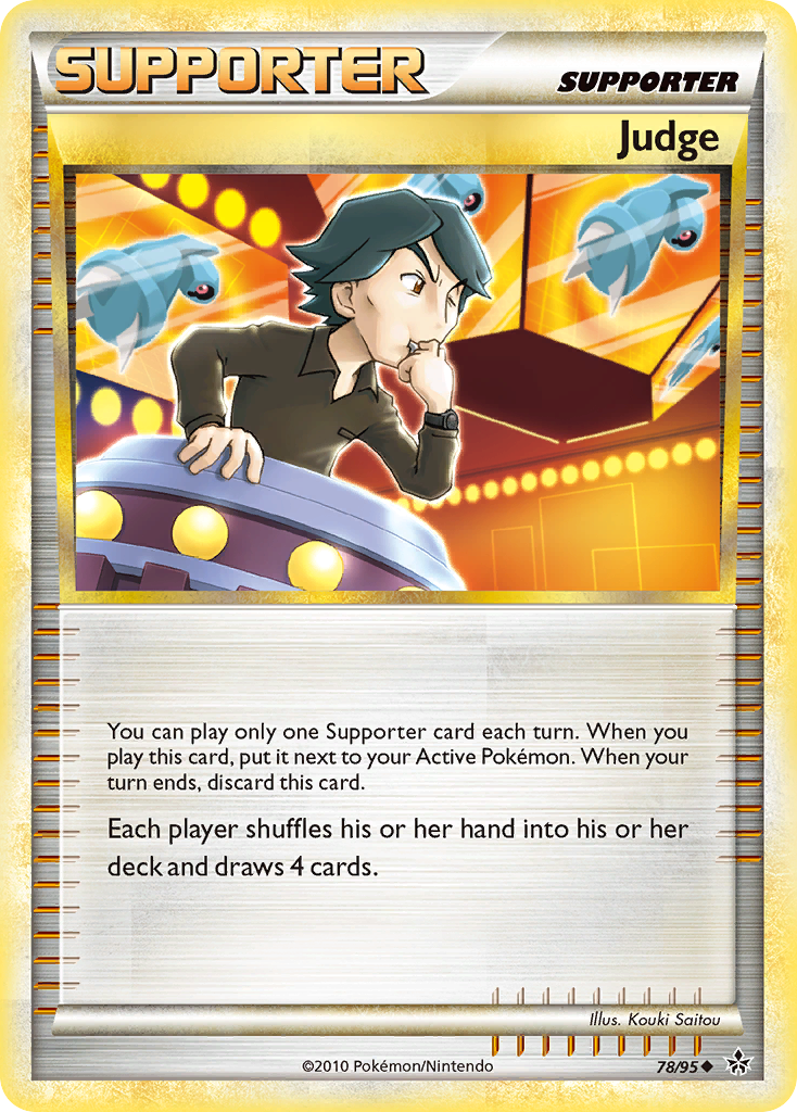 Judge (78/95) [HeartGold & SoulSilver: Unleashed] | Play N Trade Winnipeg