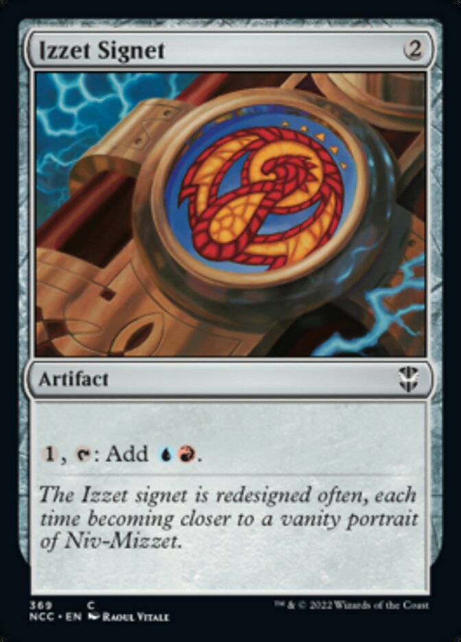 Izzet Signet [Streets of New Capenna Commander] | Play N Trade Winnipeg