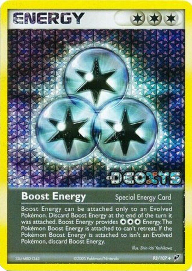 Boost Energy (93/107) (Stamped) [EX: Deoxys] | Play N Trade Winnipeg