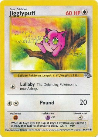 Jigglypuff (54/64) [Jungle Unlimited] | Play N Trade Winnipeg