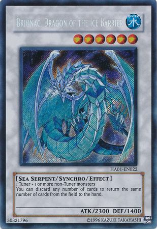 Brionac, Dragon of the Ice Barrier [HA01-EN022] Secret Rare | Play N Trade Winnipeg