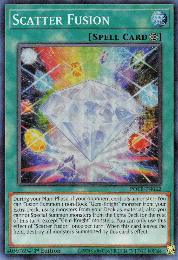 Scatter Fusion [POTE-EN062] Super Rare | Play N Trade Winnipeg