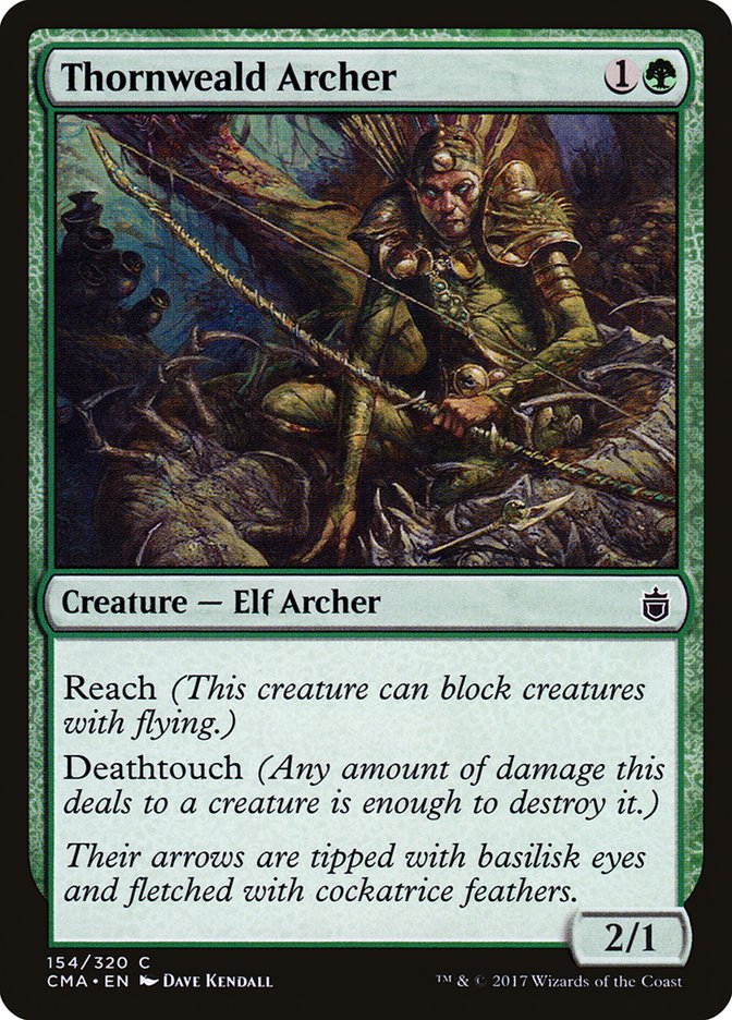 Thornweald Archer [Commander Anthology] | Play N Trade Winnipeg