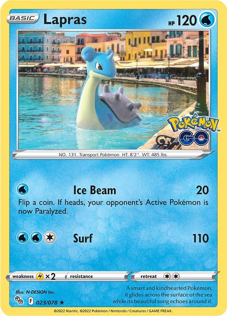 Lapras (023/078) [Pokémon GO] | Play N Trade Winnipeg