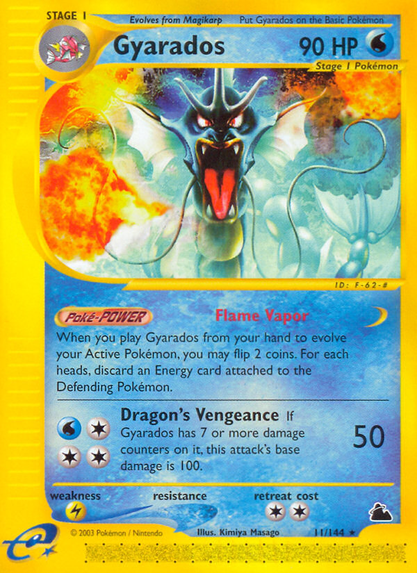 Gyarados (11/144) [Skyridge] | Play N Trade Winnipeg