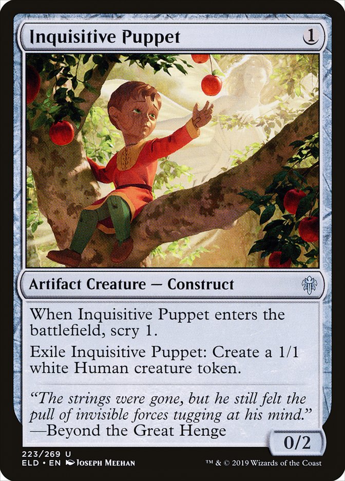 Inquisitive Puppet [Throne of Eldraine] | Play N Trade Winnipeg