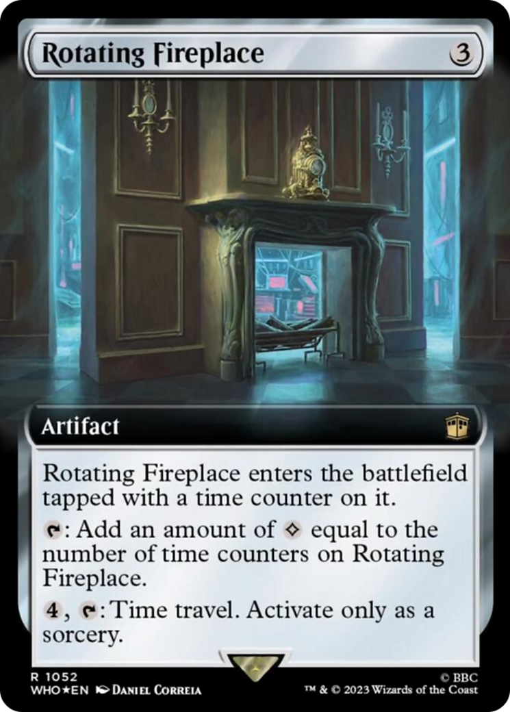 Rotating Fireplace (Extended Art) (Surge Foil) [Doctor Who] | Play N Trade Winnipeg