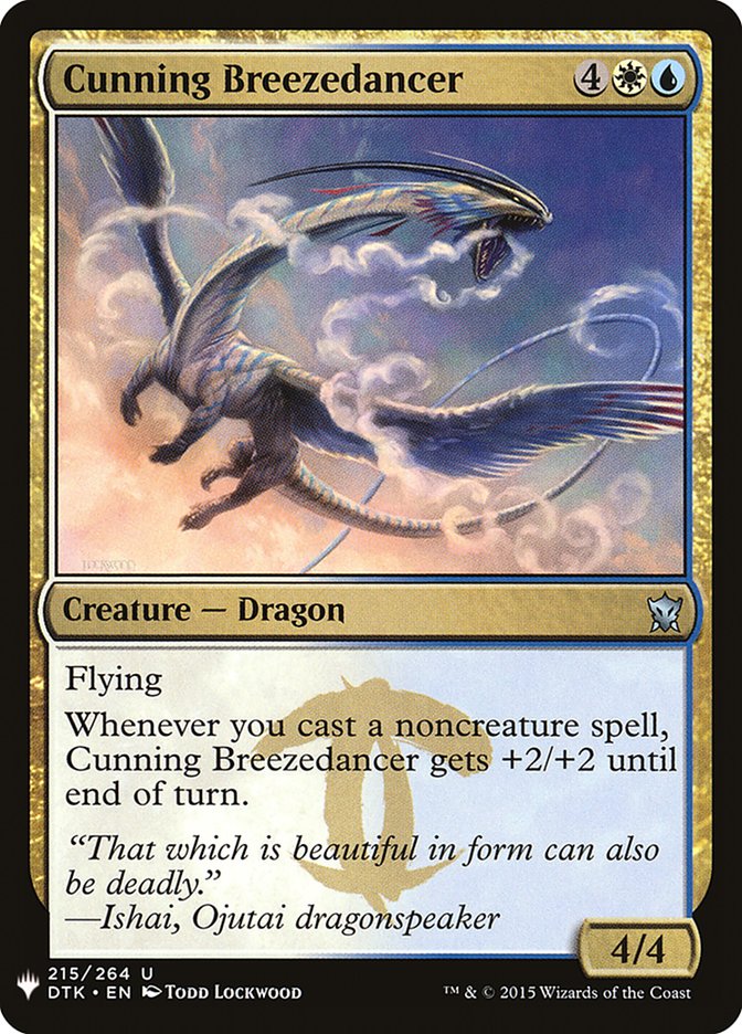 Cunning Breezedancer [Mystery Booster] | Play N Trade Winnipeg