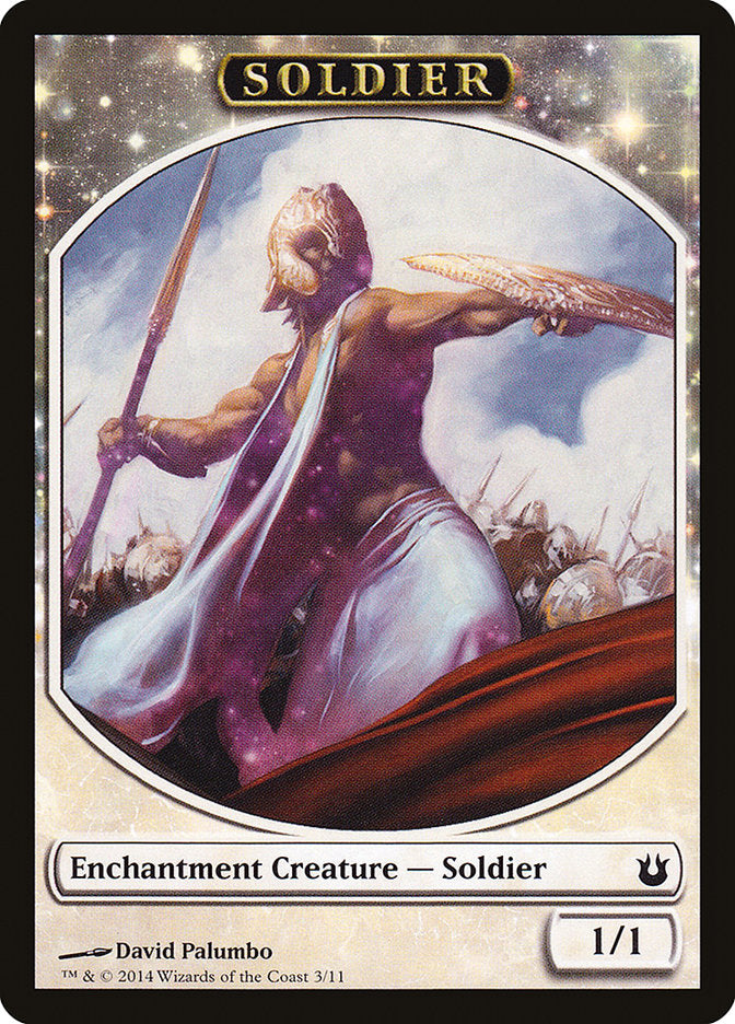 Soldier [Born of the Gods Tokens] | Play N Trade Winnipeg