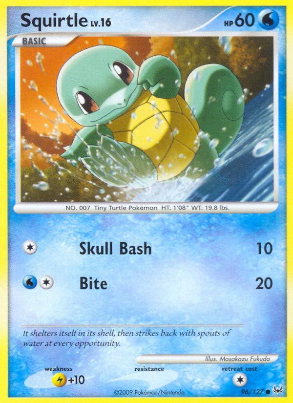 Squirtle (96/127) [Platinum: Base Set] | Play N Trade Winnipeg