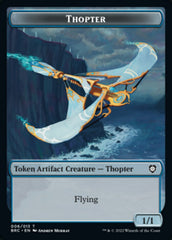 Copy // Thopter (006) Double-Sided Token [The Brothers' War Commander Tokens] | Play N Trade Winnipeg