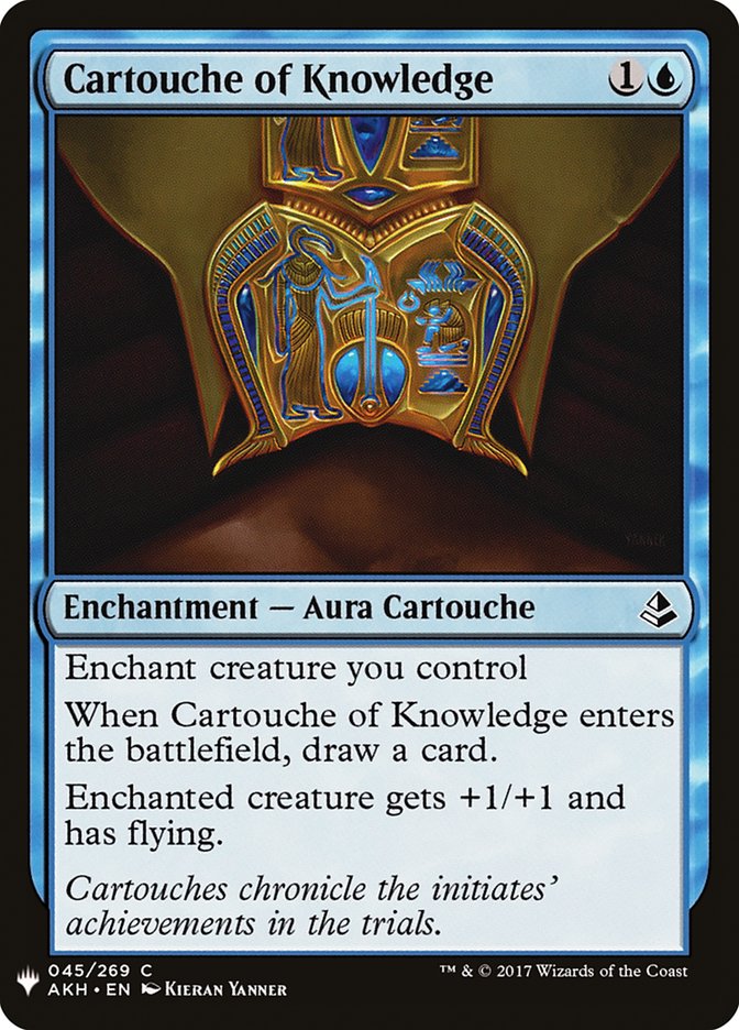 Cartouche of Knowledge [Mystery Booster] | Play N Trade Winnipeg