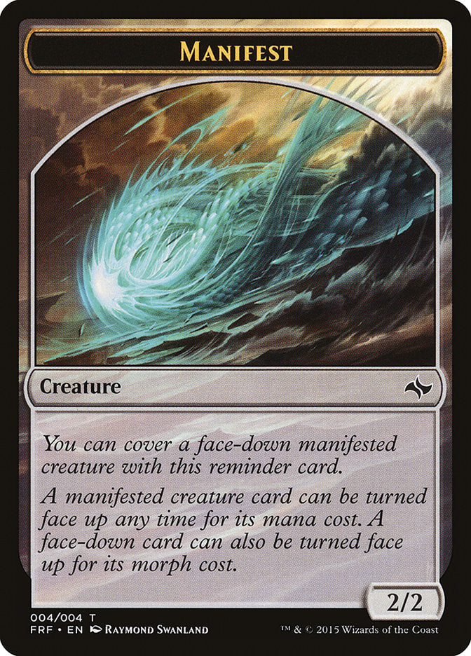 Manifest [Fate Reforged Tokens] | Play N Trade Winnipeg