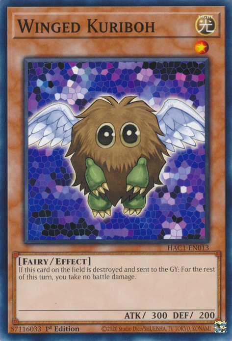 Winged Kuriboh [HAC1-EN013] Common | Play N Trade Winnipeg