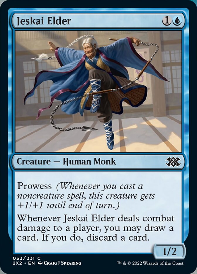 Jeskai Elder [Double Masters 2022] | Play N Trade Winnipeg