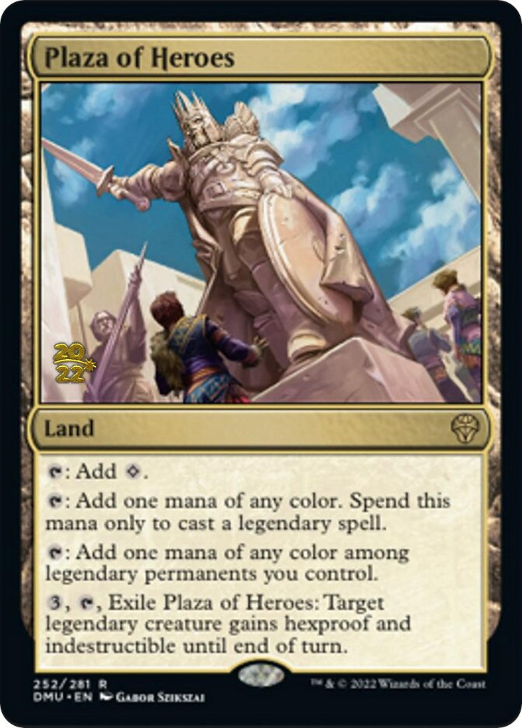 Plaza of Heroes [Dominaria United Prerelease Promos] | Play N Trade Winnipeg