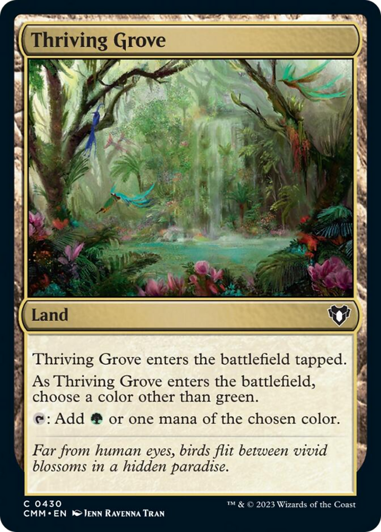 Thriving Grove [Commander Masters] | Play N Trade Winnipeg