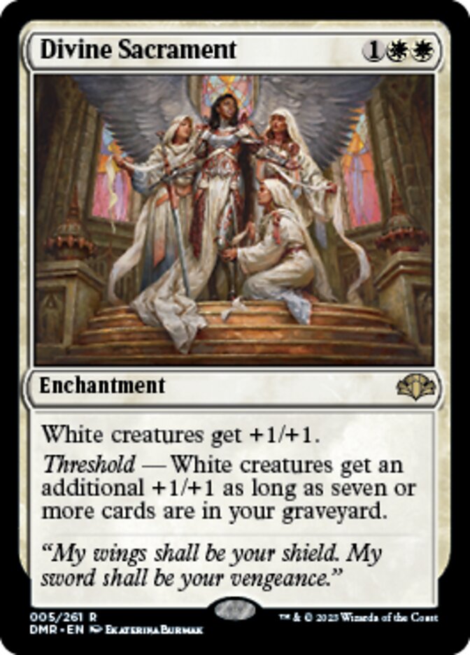Divine Sacrament [Dominaria Remastered] | Play N Trade Winnipeg