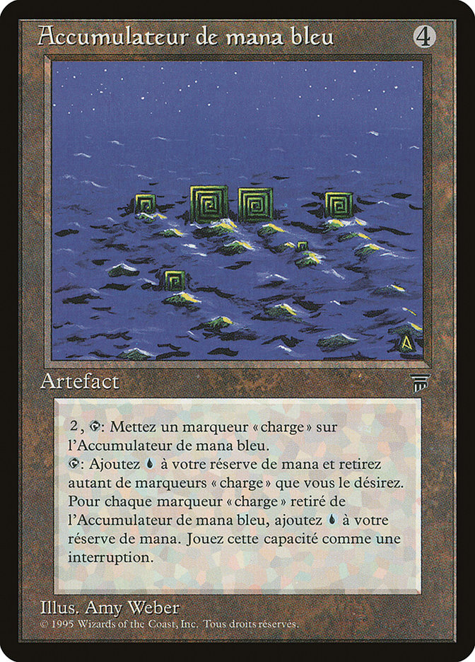 Blue Mana Battery (French) - "Accumulateur de mana bleu" [Renaissance] | Play N Trade Winnipeg