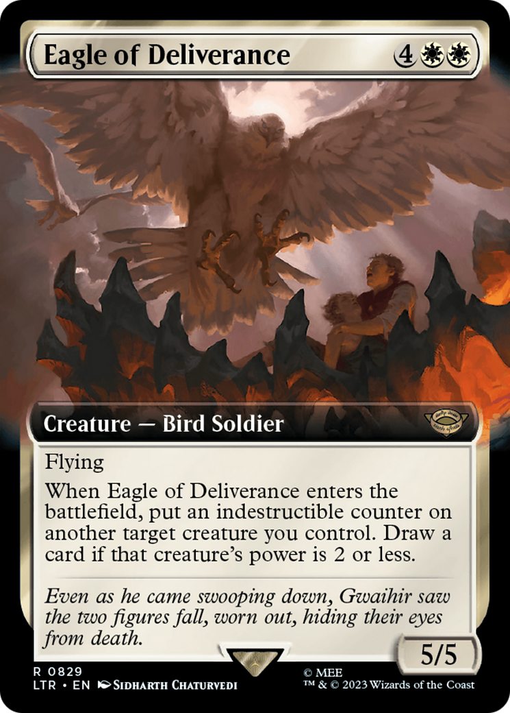 Eagle of Deliverance (Extended Art) [The Lord of the Rings: Tales of Middle-Earth] | Play N Trade Winnipeg