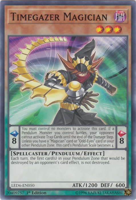 Timegazer Magician [LED6-EN050] Common | Play N Trade Winnipeg